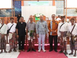 Kunjungi Desa Erbaun, Gubernur NTT Apresiasi Program Properjet Jemaat Ebenhaezer Noekaesmuti