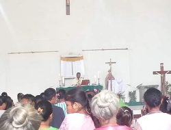 Rayakan HUT ke-5 Paroki St. Fransiskus Azisi Lakulo, RD Edy: “Seperti Bayi Baru Lepas ASI”