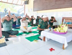 Korem 161/WS Gelar Doa Bersama, Sebelum Perayaan HUT TNI Ke-78