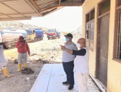 Pj. Wali Kota Kupang, Ada di Lokasi TPA Yang Terbakar