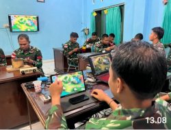 Anggota Satgas Pamtas Yonkav 6/Naga Karimata, Ikut Turnamen Olahraga E-Sport, Ini Tujuannya