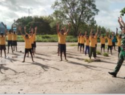 Remaja Papua, Ikut Latihan Karate, Pelatihnya Satgas Yonif 125/SI’MBISA