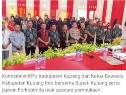 Hadiri Pembukaan Rapat Pleno Terbuka Rekapitulasi Hasil Perhitungan Suara, Korinus: “Jaga Suara Rakyat”