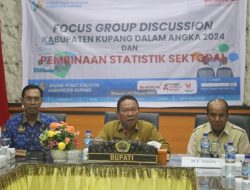 Buka FGD Kupang Dalam Angka dan Pembinaan Ststistik Sektoral, Bupati Kupang Pesan Hal Ini