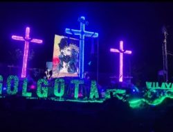 Jemaat di Kota Kupang, Rayakan Paskah Dengan Lomba Kreasi Salib Dari Bahan Daur Ulang