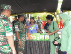 Korem 161/Wira Sakti Gelar Bazar Murah