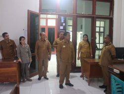 Pastikan ASN Masuk Kantor Setelah Liburan, Pj. Bupati Sidak PD
