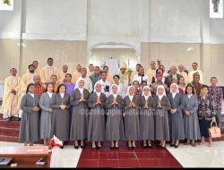 Toleransi Yang Nyata, Fahrenzy Funay Hadiri Kaul Pertama 6 Suster DCPB