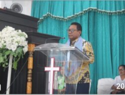 Hadiri Pisah Sambut Pendeta, Pj. Bupati Pesan Hal Penting Ini