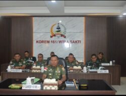 Paparan TMMD ke – 121 Tahun 2024, Berlangsung di Hadapan Danrem 161/WS