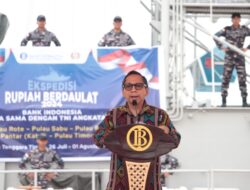 Hadiri Pelepasan Tim Ekspedisi Rupiah Berdaulat, Pj. Gubernur NTT Beri Apresiasi