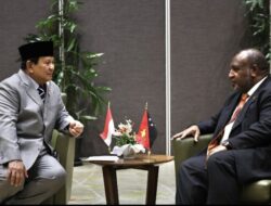 Menhan Prabowo, Temui PM Papua Nugini, Untuk Apa ?