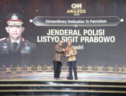 Kapolri Terima Penghargaan, Kadivhumas: “Terima Kasih Masyarakat Indonesia”