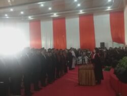 Sampaikan Sambutan Sebagai Ketua Sementara, Daniel Taimenas Ucapkan Terima Kasih Kepada Berbagai Pihak