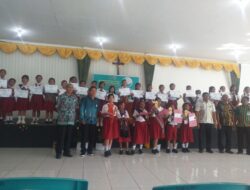 Hadiri Lomba Baca Kitab Suci, Herman Haki: “Anak-Anak, Kalian Hebat”