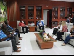 Terima Kunjungan Menteri Dari Republik Fiji dan Delegasi di NTT, Andriko:”Pemerintah NTT Terus Lakukan Penguatan Penanggulangan Bencana”