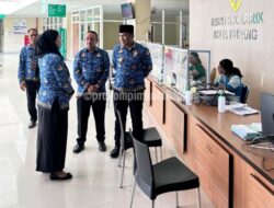 Pj Wali Sidak Disdukcapil dan RSUD SK Lerik