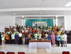 Buka Kegiatan Senam Sehat dan Pemeriksaan Kesehatan Lansia, Pj. Ketua PKK Sampaikan, Ini Tujuannya