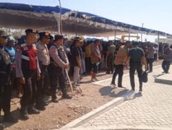 Amankan Jalannya Proses Pilkada, Anggota Polres Kupang, Selalu Ada di Setiap Titik Kampanye
