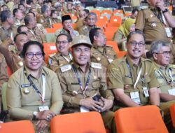 Pj. Wali Kota – Forkopimda Hadiri Rakornas Penyelenggaraan Pemerintahan Daerah 2024 di Sentul