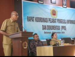 Rapat PPID Digelar, Ini Kata Plt. Sekda Kabupaten Kupang
