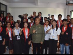 Jadi Narasumber Pelatihan Kepemimpinan Mahasiswa UCB, Pj. Wali Kota Paparkan Hal Ini