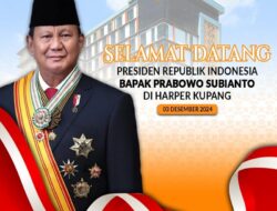 Presiden Prabowo,Menginap di Hotel Harper, Amirudin: “Sebuah Kehormatan Bagi Kami”