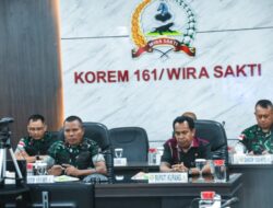 Hadiri Rapurna TMMD ke-45 Tahun 2024 Secara Virtual, Danrem 161/Wira Sakti Sampaikan Ini