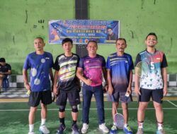 Empat Klub di Hamparan Perak, Ikut Kompetisi Piala Badminton Butterfly CUP II