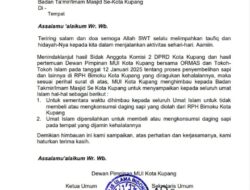 MUI Larang Umat Muslim Beli Daging Dari RPH Bomoku Kupang