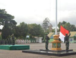 Pimpin Upacara 17-an, Danrem 161/WS Sampaikan Pesan Panglima TNI