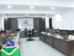 Hadiri Sosialisasi Perjanjian Kerja Sama Dirjen Pajak Melalui Zoom, Ini Kata  Kasrem 161/WS