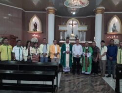 Hadiri Pengukuhan Anggota Pemuda Katolik, Bupati Kupang 2025-2030 Ajak Bangun Daerah