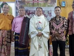 Lantik Ketua Wilayah I Stasi Bello, RD. Dus” “Terus Bangun Persaudaraan”