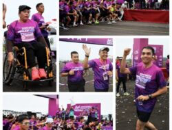 Masyarakat dan Penyandang Disabilitas Turun ke Jalan Lakukan Ini Pada Adhyaksa Charity Run