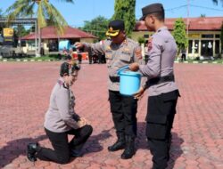 Berkelakuan Baik Selama Berdinas, Kompol Huberta Dapat Kenaikan Pangkat Pengabdian