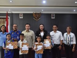 Empat Siswa Juara Kompetisi Abacus Internasional, Dapat Penghargaan dari Pemkot Kupang