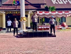 Kompol Joni Sihombing, Jadi Wakapolres Kupang, Ini Pesan di Apel Perdana