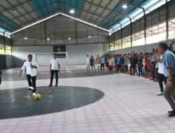 Tendangan Estafet Pertama Dari Bupati Kupang, Tandai Turnamen Futsal KKO Cup III