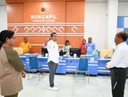 Ingin Lihat Pelayanan Publik Dari Dekat, Bupati Kupang Kunjungi Perangkat Daerah