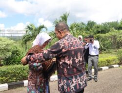 Kain Tenun NTT, Tandai Penyambutan Ketua BPK RI