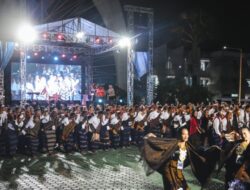Tutup Hari Pertama di NTT, Wapres RI Saksikan, Pertunjukan Seni Budaya Ayo Bangun NTT