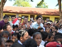 Kunjungi Kabupaten Kupang, Wapres RI Bawa Bantuan Bagi Siswa-siswi SDI Kaniti dan Tinjau Bendungan Manikin