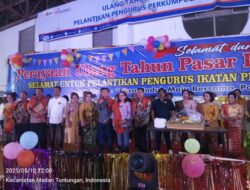 Kabag Perekonomian Setda Kota Medan Hadiri HUT Ke 10 Sekaligus Lantik Pengurus Pedagang Pasar Laucih