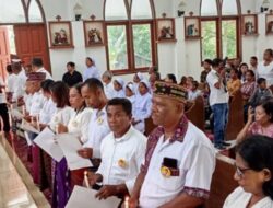 Lantik Lima Pengurus Cabang SMGM Kupang Romo Dus Sampaikan Ini