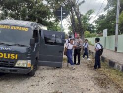 Peduli Masyarakat, Kapolres Kupang Hadirkan Mobil Layanan Bagi Pelajar Yang Kesulitan Transportasi