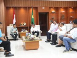 Dekan Fisip Undana dan Jajaran, Temui Gubernur, Sampaikan Ini