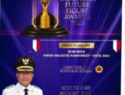 Masuk Daftar Tokoh Inspiratif, Bupati Kupang Diganjar “Best Figure Regent 2025”
