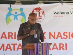 Hadiri Peringatan HAN Tingkat Kecamatan Takari, Rahakbauw: “Anak Adalah Titipan Tuhan”