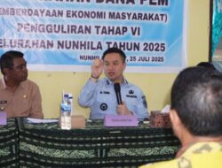 Serahkan Dana PEM Tahap VI di Kelurahan Nunhila, Wali Kota Kupang Tegaskan Komitmen Dukung Ekonomi Warga
